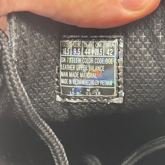 Skechers Alley Cat Leather Oxford Comfort Shoes Mens Size 10.5 US Black SN7111EW - Picture 14 of 15